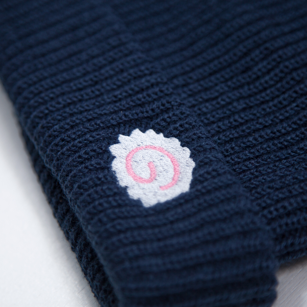 2色刺繍の例