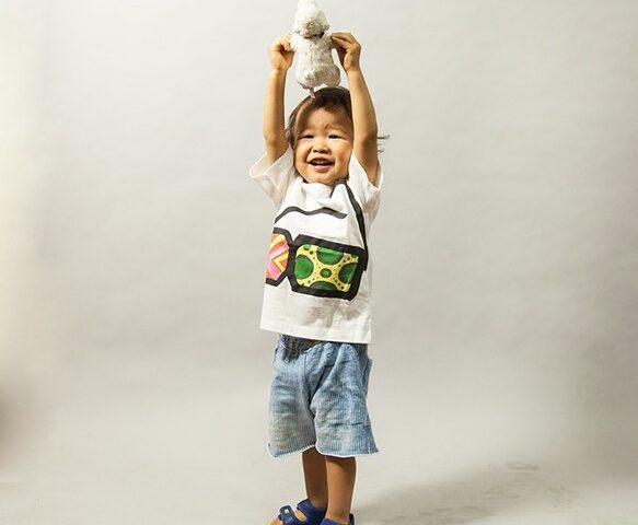 韓国産縫製キッズTシャツ