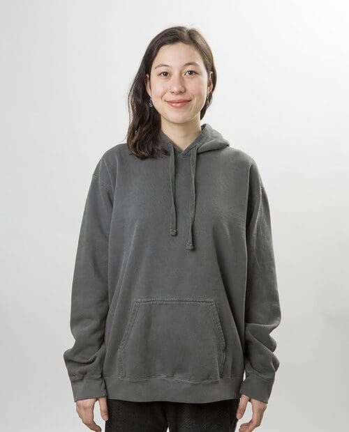 cc1567 Garment Dyed 9.5 oz Hooded Sweatshirt COMFORT COLORS