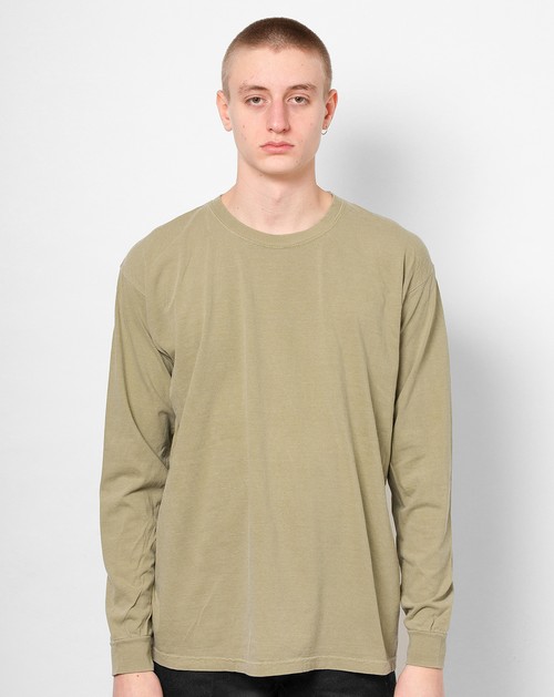 cc6014 Garment Dyed 6.1 oz Long Sleeve Tee COMFORT COLORS