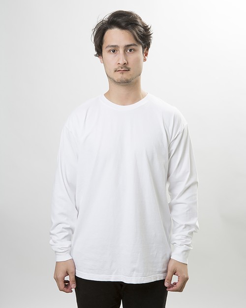 cc6014 Garment Dyed 6.1 oz Long Sleeve Tee COMFORT COLORS