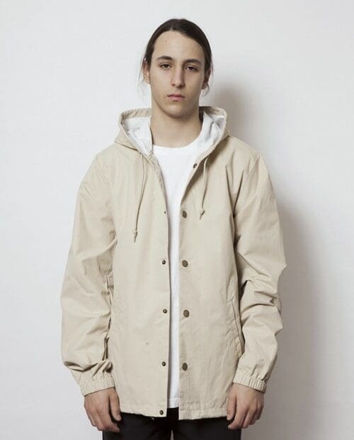 exp95nb Water Resistant Hooded Windbreaker Coaches Jacket