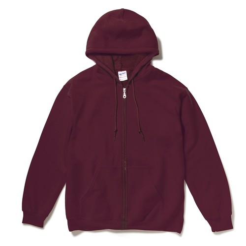 gl18600 8.0 oz ヘビーブレンドZIPパーカー