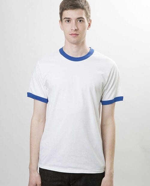 gl76600 5.3oz プレミアムコットン ジャパンスペック リンガーTシャツ