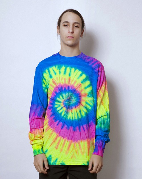td2000 Rainbow & Spider Long Sleeve Tee