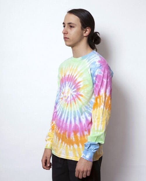 td2000 Rainbow & Spider Long Sleeve Tee