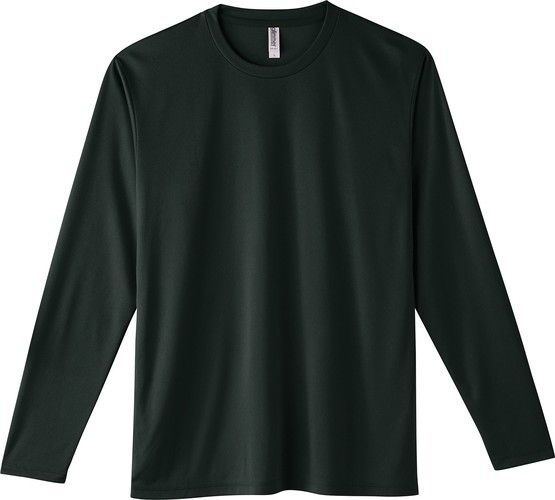00352-AIL 3.5オンス インターロック ドライ長袖Tシャツ