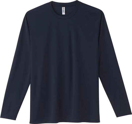 00352-AIL 3.5オンス インターロック ドライ長袖Tシャツ