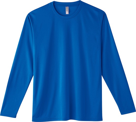 00352-AIL 3.5オンス インターロック ドライ長袖Tシャツ