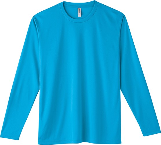 00352-AIL 3.5オンス インターロック ドライ長袖Tシャツ