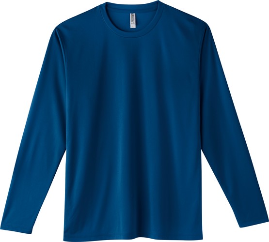 00352-AIL 3.5オンス インターロック ドライ長袖Tシャツ
