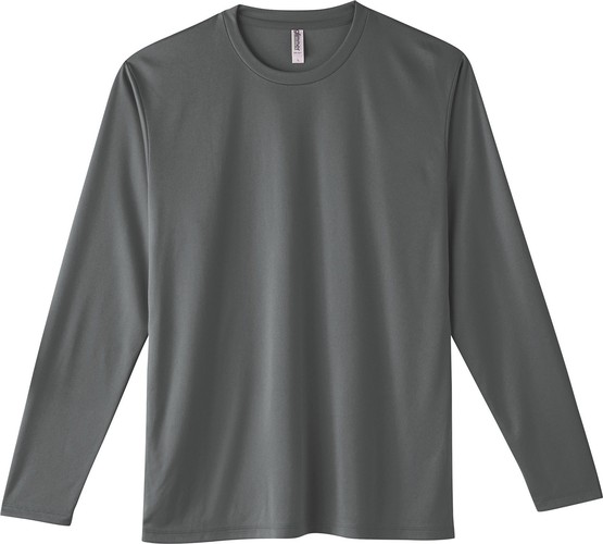 00352-AIL 3.5オンス インターロック ドライ長袖Tシャツ