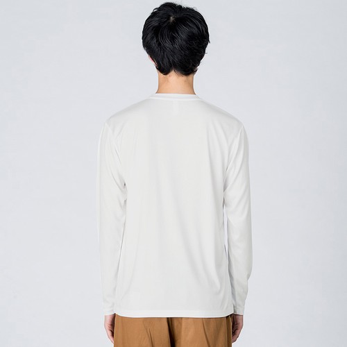 00352-AIL 3.5オンス インターロック ドライ長袖Tシャツ