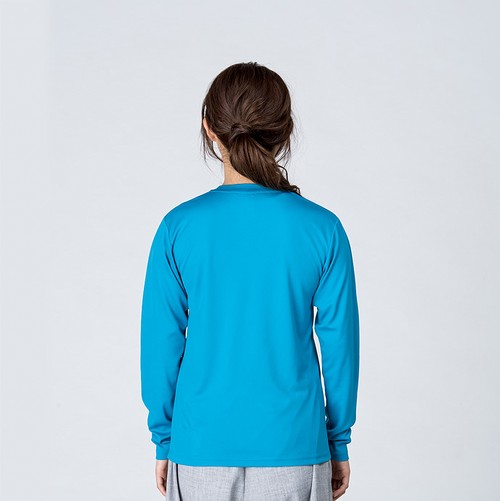 00352-AIL 3.5オンス インターロック ドライ長袖Tシャツ