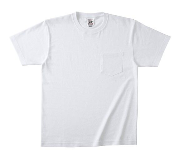 OE1117 オープンエンド マックスウェイト ポケットTシャツ