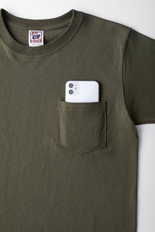OE1117 オープンエンド マックスウェイト ポケットTシャツ
