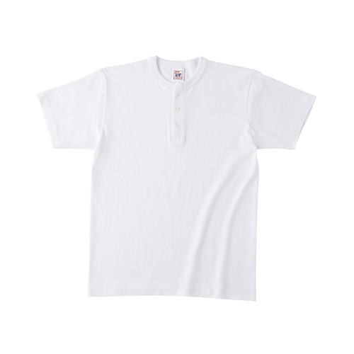 OE1120 オープンエンド マックスウェイト ヘンリーネックTシャツ