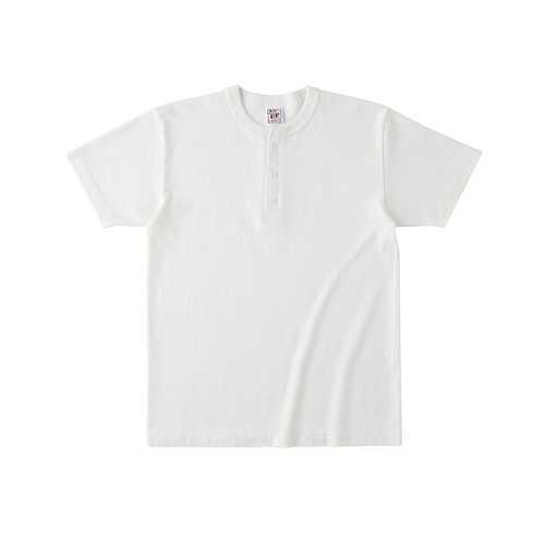 OE1120 オープンエンド マックスウェイト ヘンリーネックTシャツ