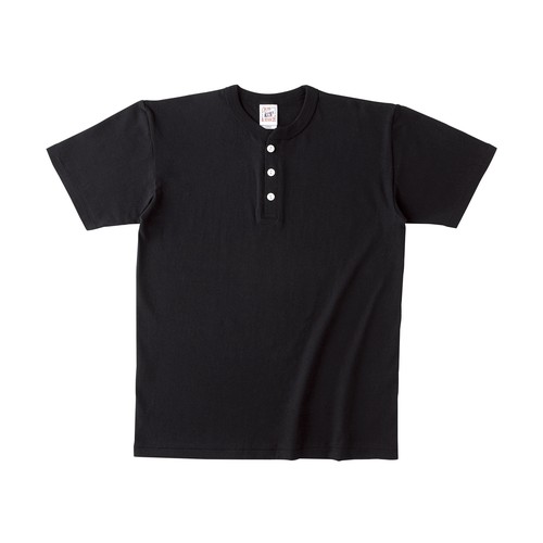 OE1120 オープンエンド マックスウェイト ヘンリーネックTシャツ