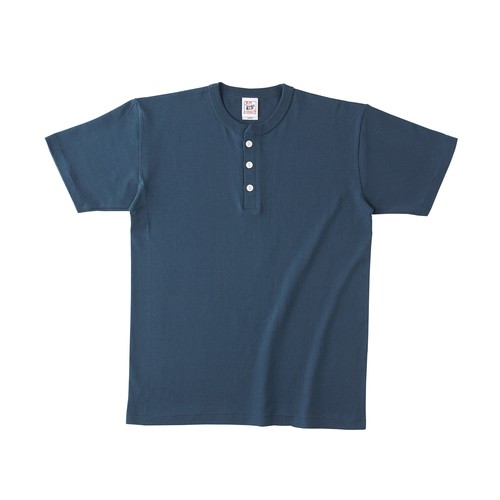 OE1120 オープンエンド マックスウェイト ヘンリーネックTシャツ