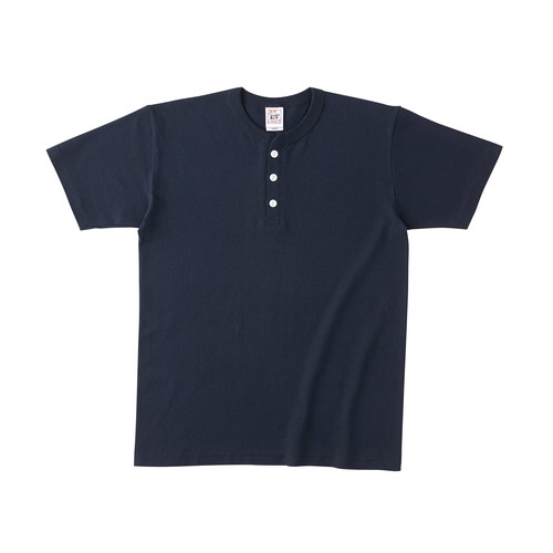 OE1120 オープンエンド マックスウェイト ヘンリーネックTシャツ