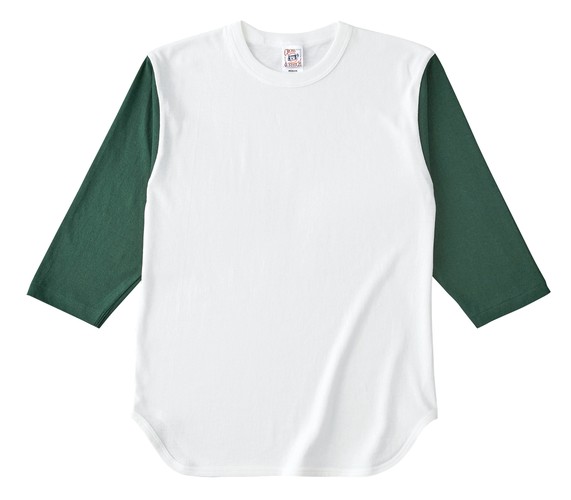 OE1230 オープンエンド 3/4スリーブ ベースボールTシャツ