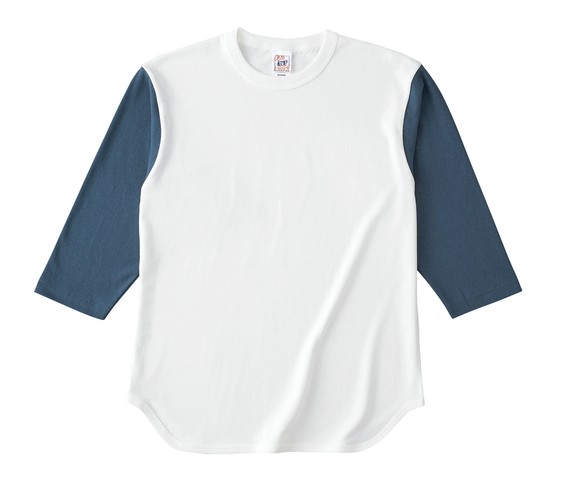 OE1230 オープンエンド 3/4スリーブ ベースボールTシャツ