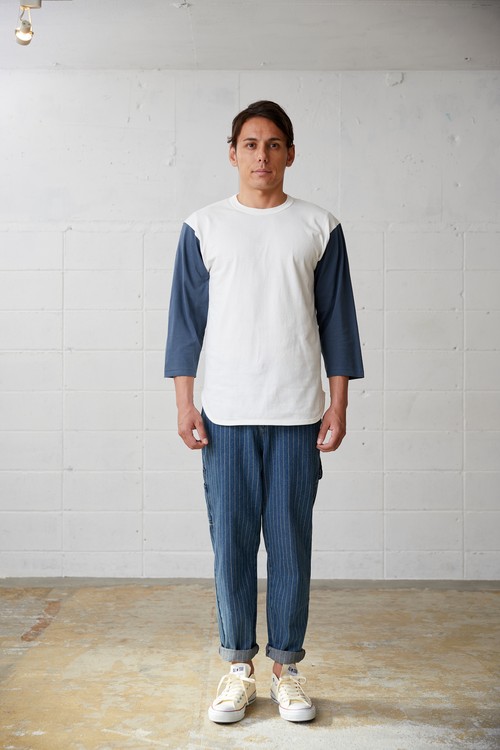 OE1230 オープンエンド 3/4スリーブ ベースボールTシャツ