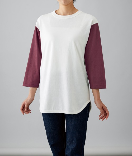 OE1230 オープンエンド 3/4スリーブ ベースボールTシャツ