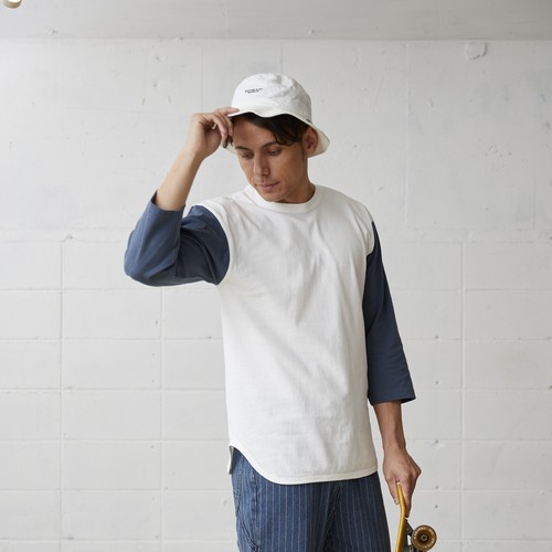 OE1230 オープンエンド 3/4スリーブ ベースボールTシャツ