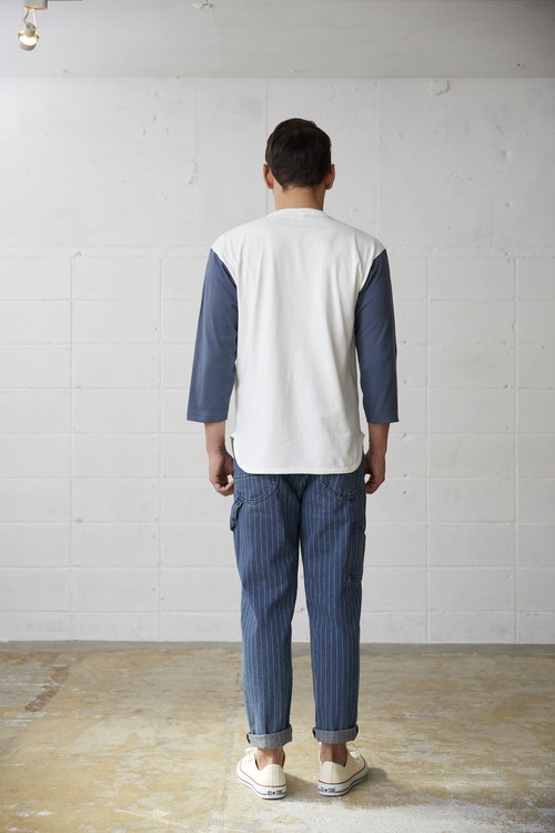 OE1230 オープンエンド 3/4スリーブ ベースボールTシャツ