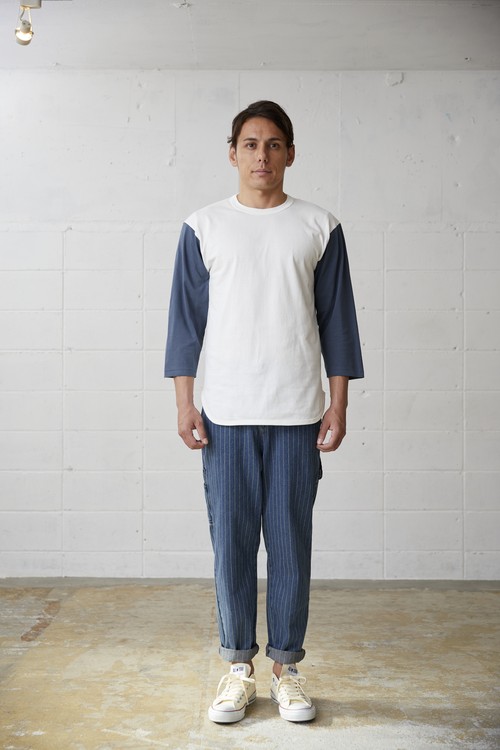 OE1230 オープンエンド 3/4スリーブ ベースボールTシャツ
