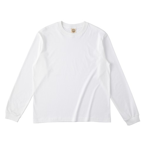 OGL-914 オーガニックコットンロングスリーブTシャツ(リブ有り)