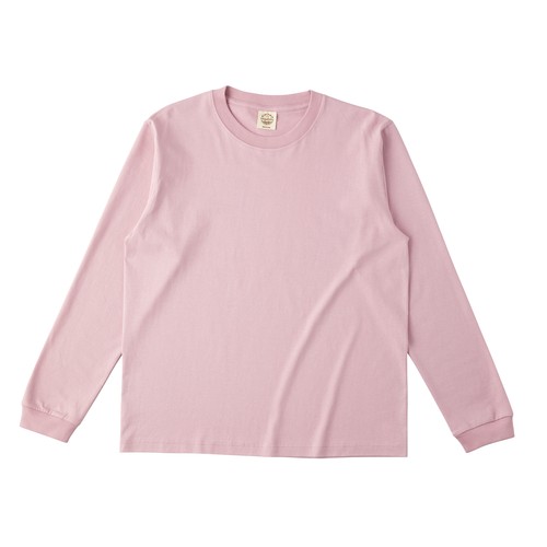 OGL-914 オーガニックコットンロングスリーブTシャツ(リブ有り)