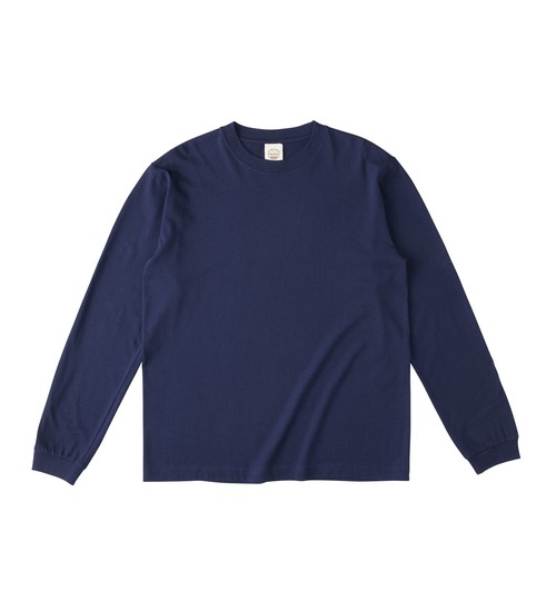 OGL-914 オーガニックコットンロングスリーブTシャツ(リブ有り)