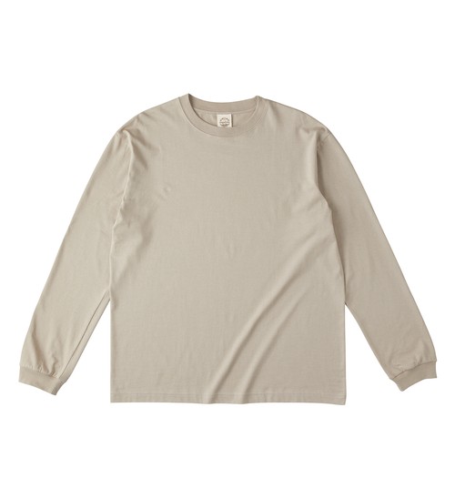 OGL-914 オーガニックコットンロングスリーブTシャツ(リブ有り)