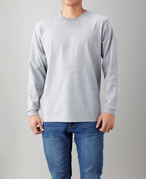 RL1216 オープンエンド マックスウェイトロングスリーブTシャツ(リブ有り)