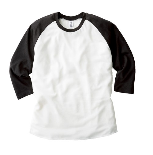 TQS-122 トライブレンド ラグラン 7分袖Tシャツ