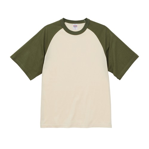 5041-01 5.6オンス ラグランスリーブ Tシャツ