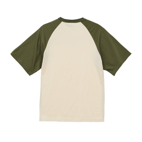 5041-01 5.6オンス ラグランスリーブ Tシャツ