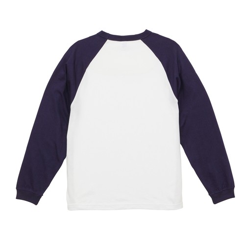 5048-01 5.6オンス ラグラン ロングスリーブ Tシャツ(1.6インチリブ)