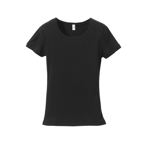 5494-04 6.2オンス CVC フライス Tシャツ
