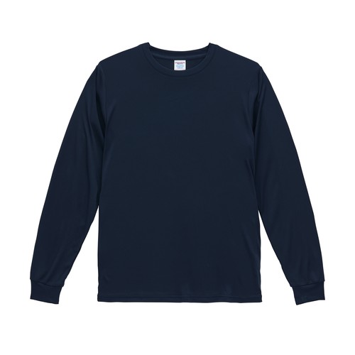 5709-01 4.4オンス ドライスムース リサイクルポリエステル ロングスリーブ Tシャツ