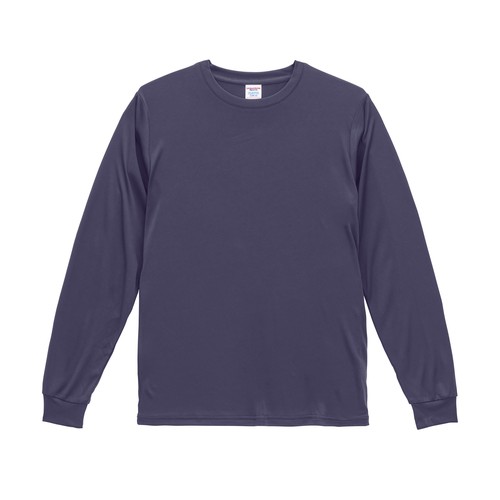 5709-01 4.4オンス ドライスムース リサイクルポリエステル ロングスリーブ Tシャツ