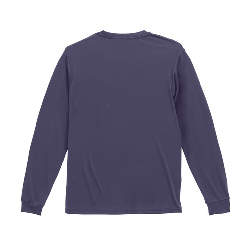 5709-01 4.4オンス ドライスムース リサイクルポリエステル ロングスリーブ Tシャツ