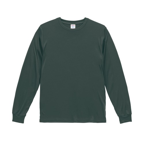 5709-01 4.4オンス ドライスムース リサイクルポリエステル ロングスリーブ Tシャツ