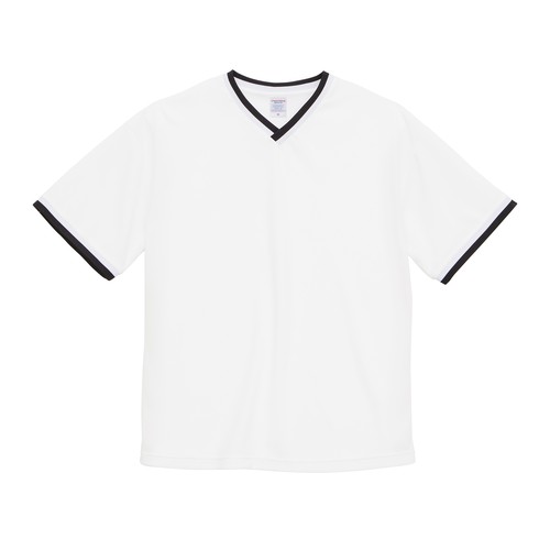 5927-01 4.1オンス ドライアスレチック ルーズフィット ラインリブ Tシャツ