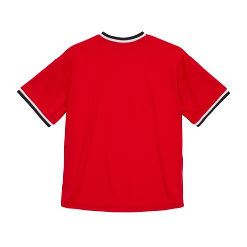 5927-01 4.1オンス ドライアスレチック ルーズフィット ラインリブ Tシャツ