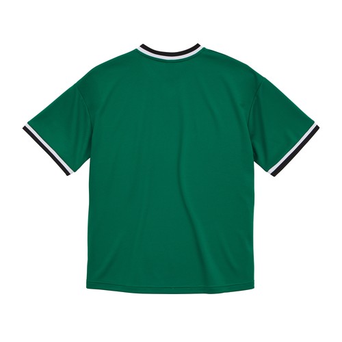5927-01 4.1オンス ドライアスレチック ルーズフィット ラインリブ Tシャツ