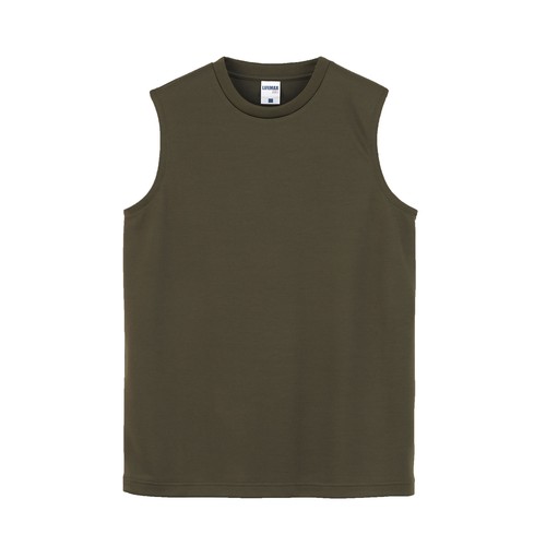 MS1165 ノースリーブTシャツ(ポリジン加工) (MS1165O) LIFEMAX